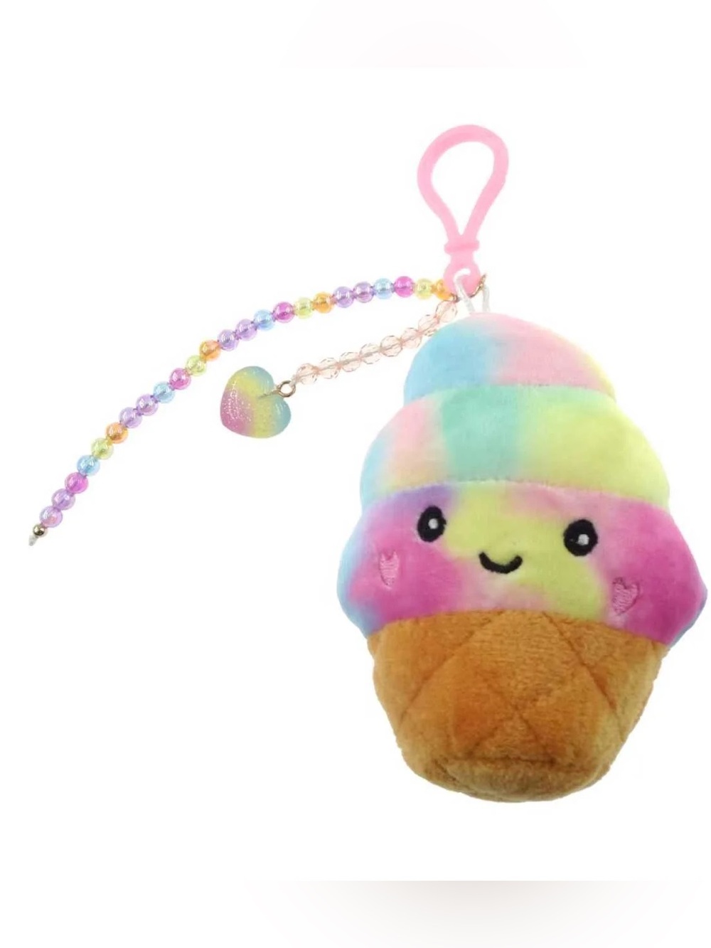 Ice Cream Plushie Bag Charm - Picture 2 of 2